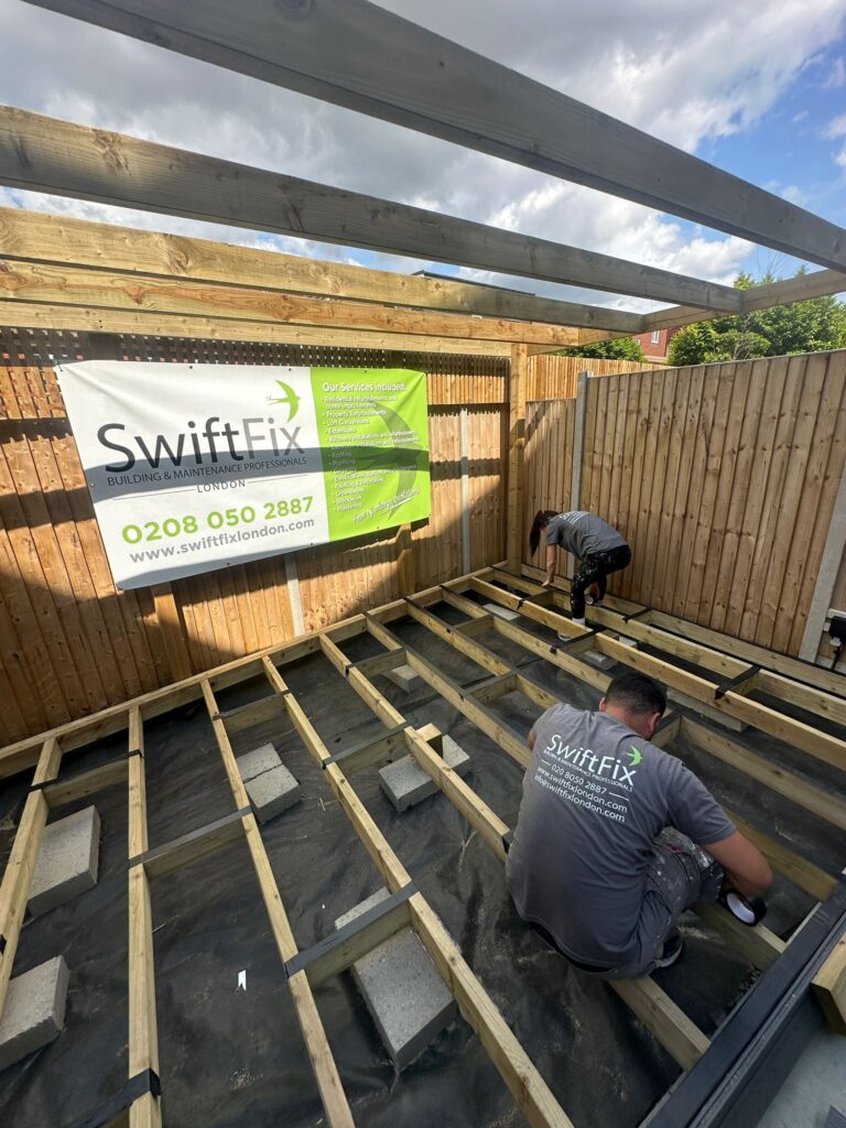 Garden Landscaping in Hackney project completed by swiftFix London